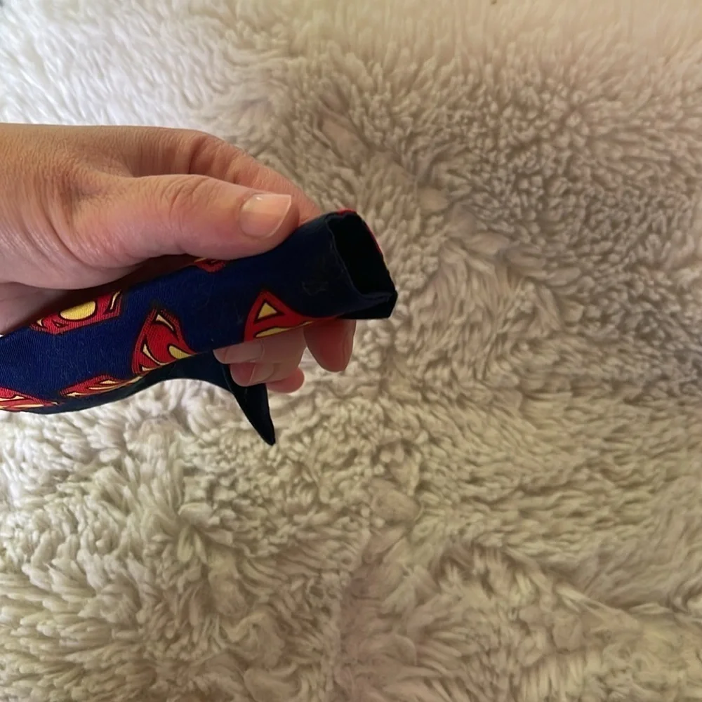 Superman Logo Dog or cat  Bandana for a collar NWOT